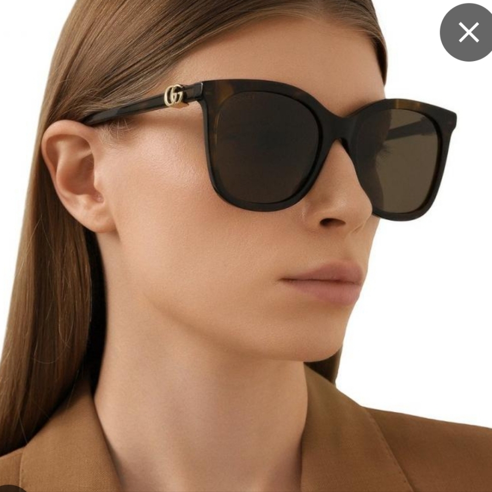 Gucci interlocking G square-frame sunglasses pink - Picture 16 of 16